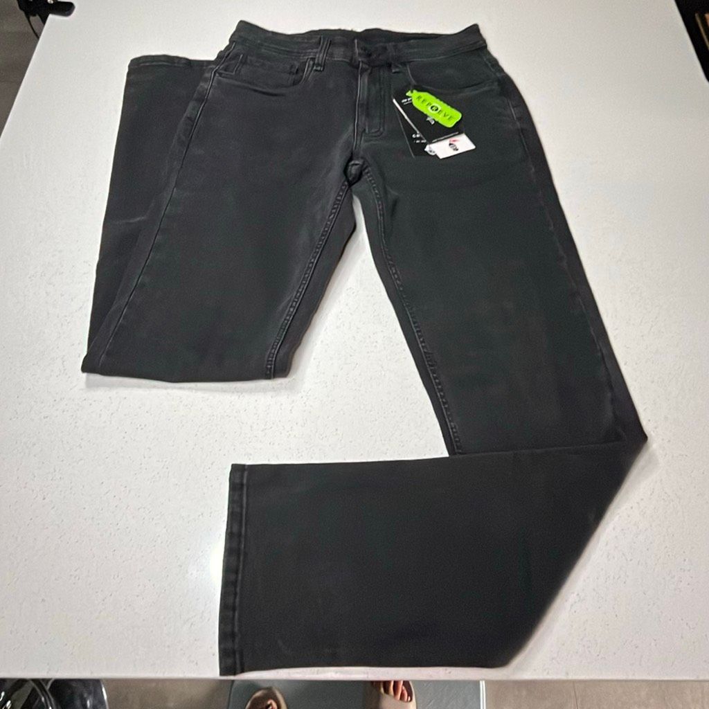 The Perfect Jean Mens 30x36 Athletic Fit Steel Faded Black Stretch Jeans Nwt — image 3 of 8
